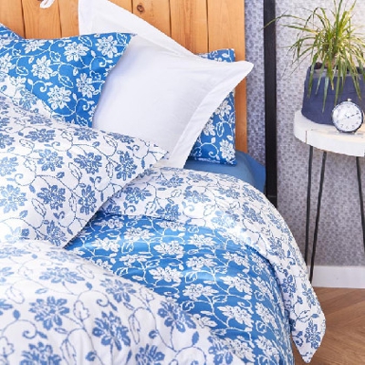 Juego de sábanas Algodón 3p - Vesta Blanco cama 180 o 200 cm