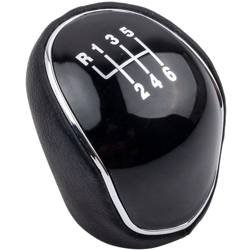 Cuero Palanca De Cambio 6 Velocidades Pomo Perilla para Ford Focus 3 Mondeo 4 5 en oferta
