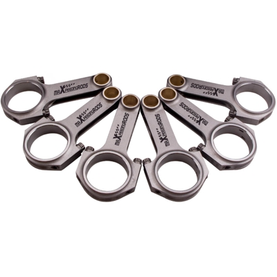 6 pieces Bielas de H beam para Porsche 3.2 carrera 911 3.3 Turbo Connecting Rod