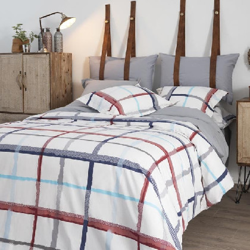 Juego funda nórdica Algodón 2p - Columbia Blanco cama 090 cm características