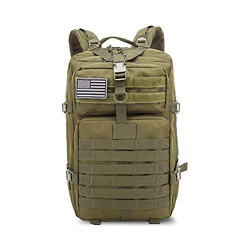 50L Capacidad Hombres Ejército Militar Táctico Mochila Grande Impermeable Deporte Al Aire Libre Senderismo Camping Caza,B en oferta