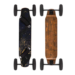 Moracle MountainBoard 99cm Skateboard Longboard 4 Ruedas Monopatín con Rodamiento de Patineta ABEC-9 Niños y Adultos (Tierra) características