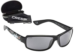 Cressi Ninja Gafas de sol, Unisex Adulto, Negro/Verde Mimético, Ultra Flex Talla única características