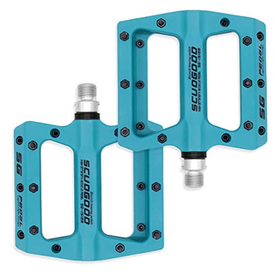 Heavenlife Pedales Bicicletas, Durable Pedales MTB de Montaña Antideslizante, Ultraligero Pedales BMX Ciclismo Bicicleta de Carretera Híbridos para 9/