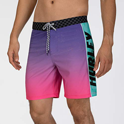 Hurley M Phtm Fastlane Flashback 18' Bañador, Hombre, Washed Pink, 34 precio