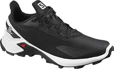 Salomon Alphacross Blast, Zapatillas De Trail Running Cómodas Y Fuerte Agarre Hombre, Color: Negro (Black/White/Black), 46 EU
