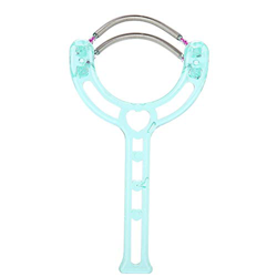 Removedor de vello facial 2 colores Labios faciales portátiles Depiladora Depiladora Dispositivo de resorte de plástico Herramienta de belleza Lo mejo en oferta