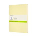 Set 3 cuadernos Moleskine Cahier Journals XL liso amarillo delicado