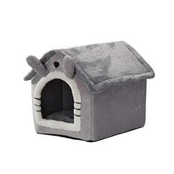 Caseta para gato, caseta para perro, gato, con cojín extraíble, cesta para gato, caseta para gato, color gris en oferta
