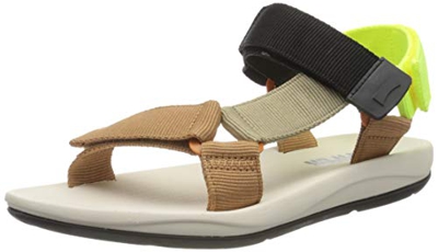 Camper Match, Sandalias con Tira Vertical Hombre, Multicolor Multi Assorted 999, 41 EU