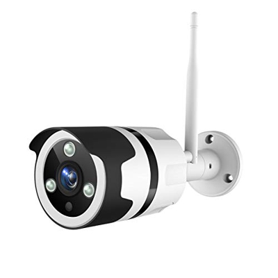 NetVue Camaras de Vigilancia Wifi Exterior 1080P, Compatible con Alexa, Exterior IP66 Resistente al Agua Resistente al Polvo estática con visión Noctu