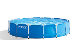 Intex Metal Frame Pool Set - Piscina, 457 x 84 cm, Color Azul en oferta