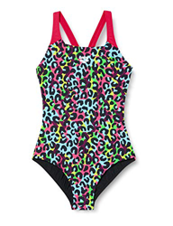 ARENA Bañador 1P Harmonious V Back One Traje De Baño, Mujer, Black/Freak, 44 en oferta