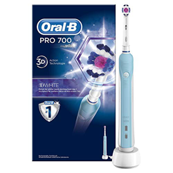 PRO 700 Adulto Cepillo dental oscilante Azul, Blanco, Cepillo de dientes eléctrico en oferta