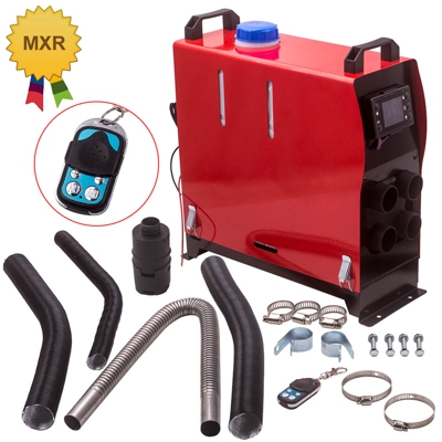 Calentador de aire Diesel Air Heater 5KW 12V para Autocaravanas Camiones 4 holes