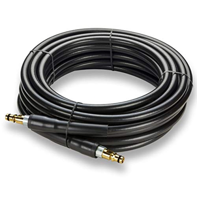 Manguera de Recambio de la Hidrolimpiadora de Alta Presión Kärcher K2 K3 K4 K5 K6 K7 - 10m 200 bares - Extensión Quick Connect con Conectores de Latón