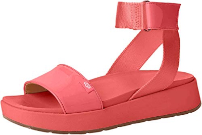 UGG Lennox, Sandalia para Mujer, Coral Pop, 37 EU
