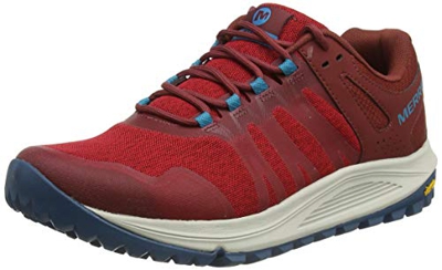 Merrell Nova, Zapatillas para Carreras de montaña Hombre, Rojo (Magma), 46 EU