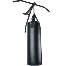 Physionics Saco de Boxeo con Barra de Tracción - Saco: (ØxH) 28x83cm / 19kg de Peso, Barra: de Acero / 83 cm de Ancho - Pull Up Bar, Barra de Tracción precio