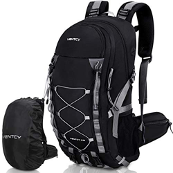 VENTCY Mochila Senderismo Mochilas Trekking Hombre Mujer 40L Trekking Camuflaje Acampada Excursion Viaje Impermeable Mochila Unisex Escolares Portatil características