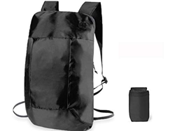 Mochila Plegable Básica Impermeable Compacta, Ligera y Pequeña - Ideal para Senderismo y Paseo al Aire Libre - con Salida para Auriculares 10 litros - características