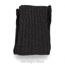 Leotardo Niña Canalé Con Lurex Condor. 900-negro 4 precio