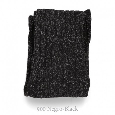 Leotardo Niña Canalé Con Lurex Condor. 900-negro 4