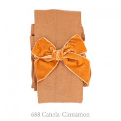 Leotardo Liso Lazo Grande Terciopelo Condor. 2 688-canela en oferta