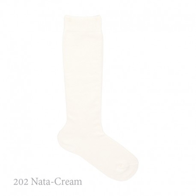 Calcetín Alto Básico Liso Condor. 202-nata 4