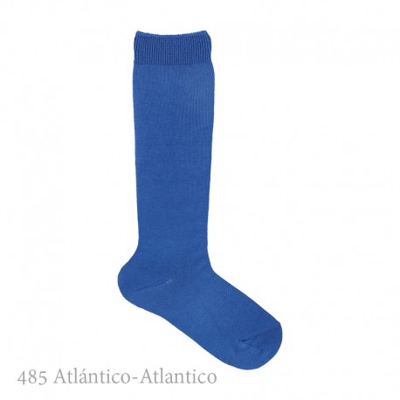 Calcetín Alto Básico Liso Condor. 10 485-atlantico