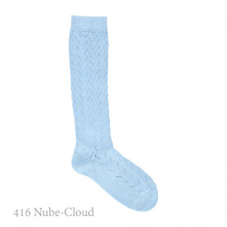 Calcetín Alto Calado Crochet Condor. 6 416-nube precio