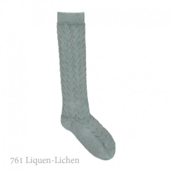 Calcetín Alto Calado Crochet Condor. 761-liquen 00 en oferta