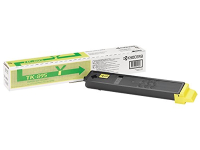 KYOCERA TK-895Y Toner gelb inkl. Resttonerbehälter für 6.000 Seiten
