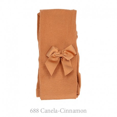 Leotardo Liso Con Lazo Condor. 00 688-canela