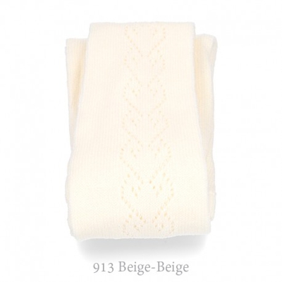 Leotardo Niños Calado De Lana Condor. 000 913-beige