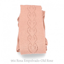 Leotardo Niños Calado De Lana Condor. 4 964-rosa Empolvado en oferta