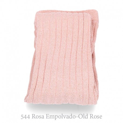 Leotardo Niña Canalé Con Lurex Condor. 544-rosa Empolvado 10