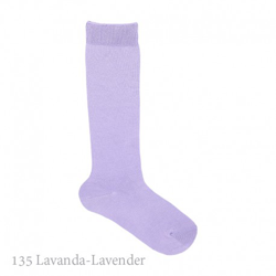 Calcetín Alto Básico Liso Condor. 0 135-lavanda precio