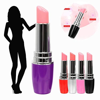 1 unid mini secreto lápiz labial masaje juguete divertido regalo mujer regalo romántico regalo de parodia (color aleatorio)