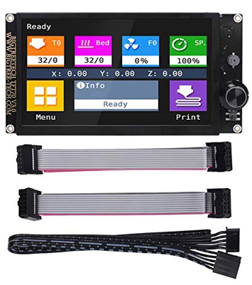 BIGTREETECH TFT70 V3.0 - Controladores de pantalla inteligente para Creality Ender 3, compatible con pantalla serie UART y modo LCD 12864, pantalla gr