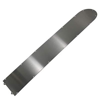 ONEVER Cubierta Inferior de La Batería, Cubierta del Chasis del Scooter Eléctrico - Protector de Placa Anticolisión Cubierta de Piso de Acero Inoxidab