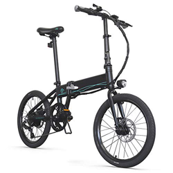 Autoshoppingcenter Bicicleta Eléctrica Plegable Ciclomotor 20 Pulgadas 250W 30km/h Bicicleta de Ciudad/Montaña Marco de Aluminio Bateria de Litio 36 V en oferta