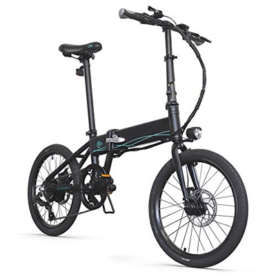 Autoshoppingcenter Bicicleta Eléctrica Plegable Ciclomotor 20 Pulgadas 250W 30km/h Bicicleta de Ciudad/Montaña Marco de Aluminio Bateria de Litio 36 V