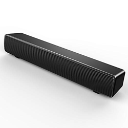 SADA Barra de sonido altavoces de estéreo de alta fidelidad con cable, barra de sonido de graves ricos alimentados por USB, altavoz para PC, TV, teléf precio