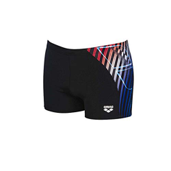ARENA M Short Bañador Corto para Hombre Optical Waves, Black-Multi, 90 precio