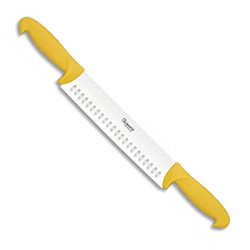 Albainox 17279 - Cuchillo queso puño doble,  25 cm, Amarillo en oferta