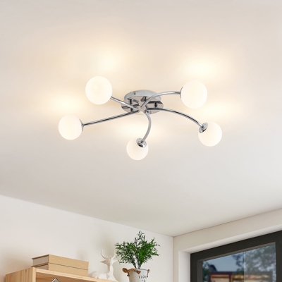 Lindby Chrissy plafón, 5 luces, 59 cm