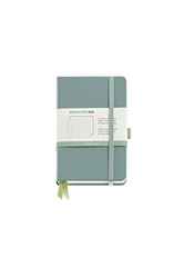 Miquelrius - Cuaderno bonito de notas, cubierta rígida símil resistente, cierre goma, tamaño 140 x 90 mm, 192 páginas de 80 g/m², rayado horizontal de características