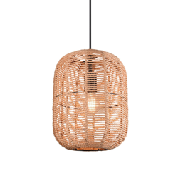 Lámpara colgante Runa, sisal, 1 luz Ø 35 cm características