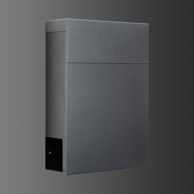 Buzón 3030, compartimento de periódicos, grafito